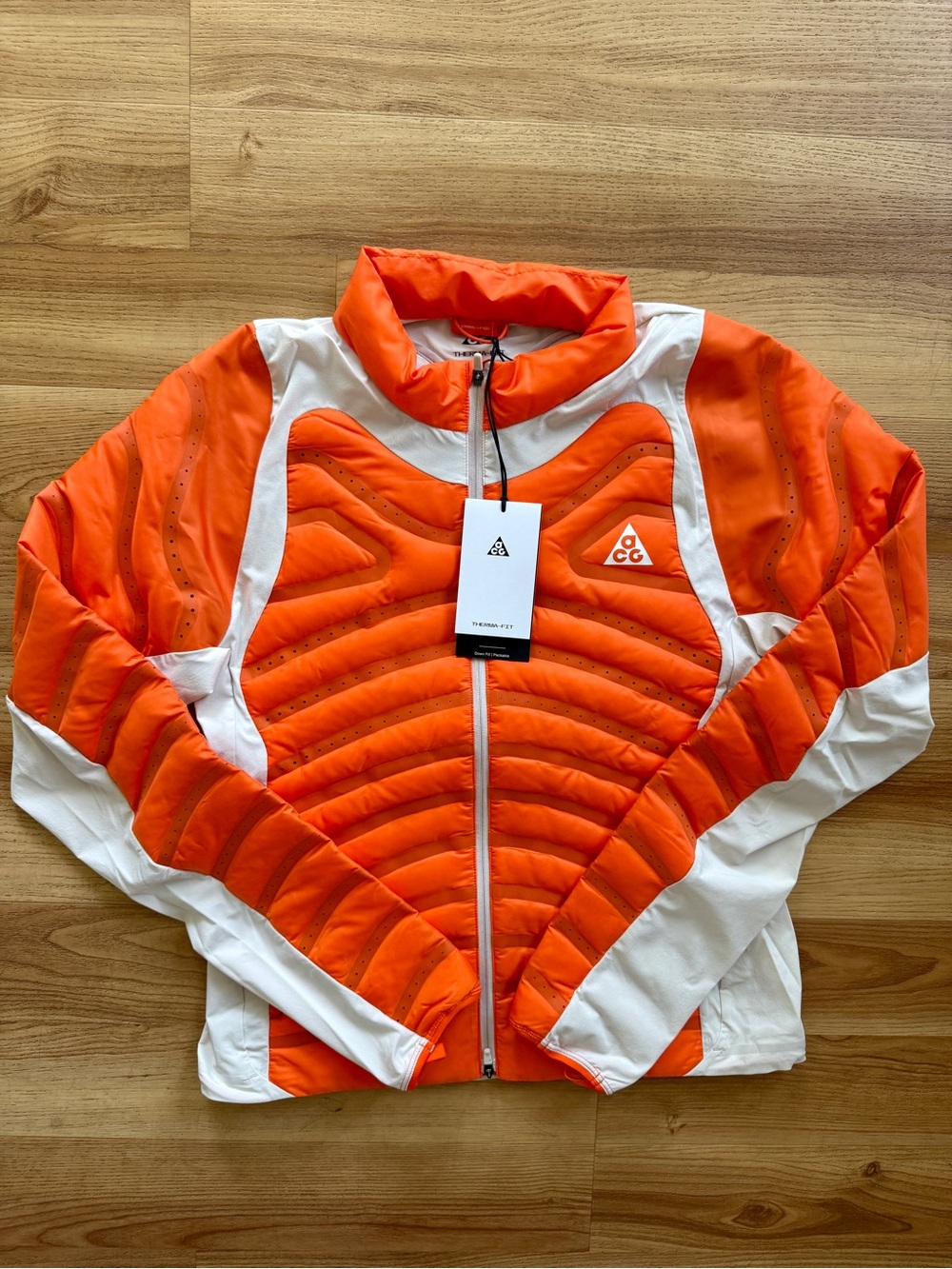 Nike ACG "Lava Loft" Women's Therma-FIT Trail Running Slim Jacket, Orange